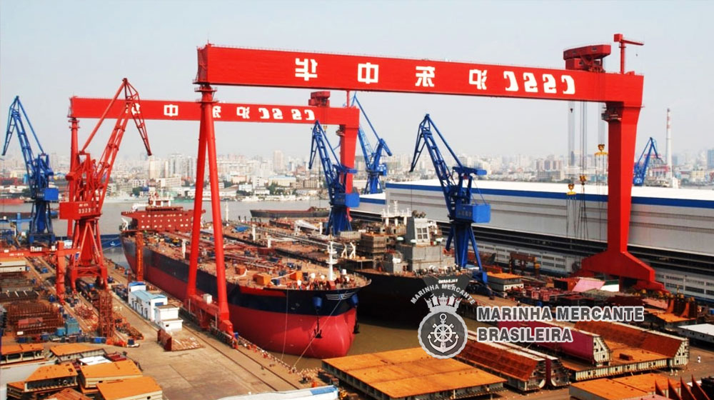 construir navios no exterior
