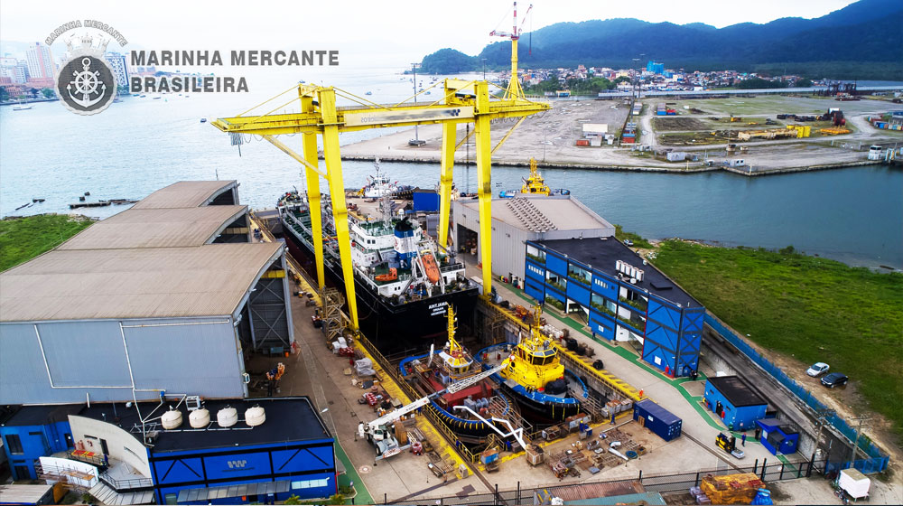 indústria da construção naval no Brasil