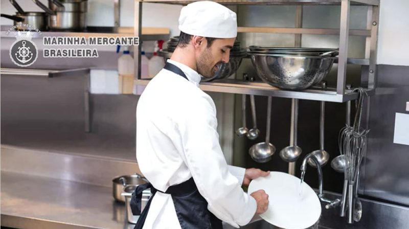 trabalhar como taifeiro na Marinha Mercante
